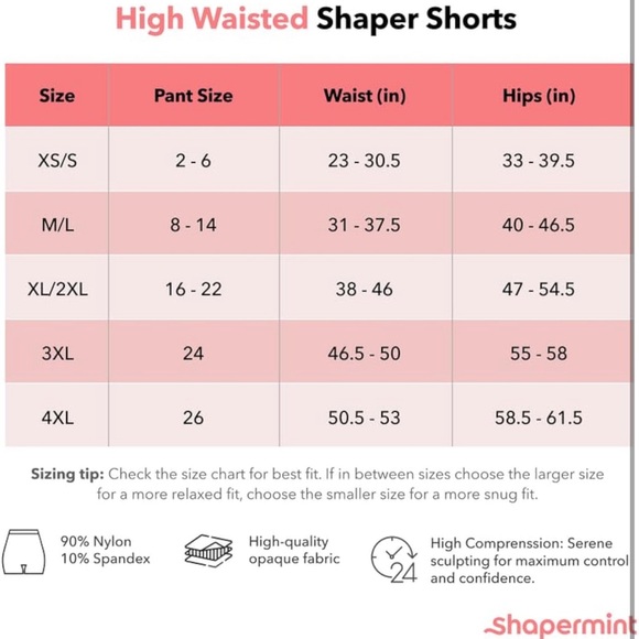 SHAPERMINT High Waisted Body Shaper Shorts Shapewear for Women Tummy Control - Picture 2 of 8